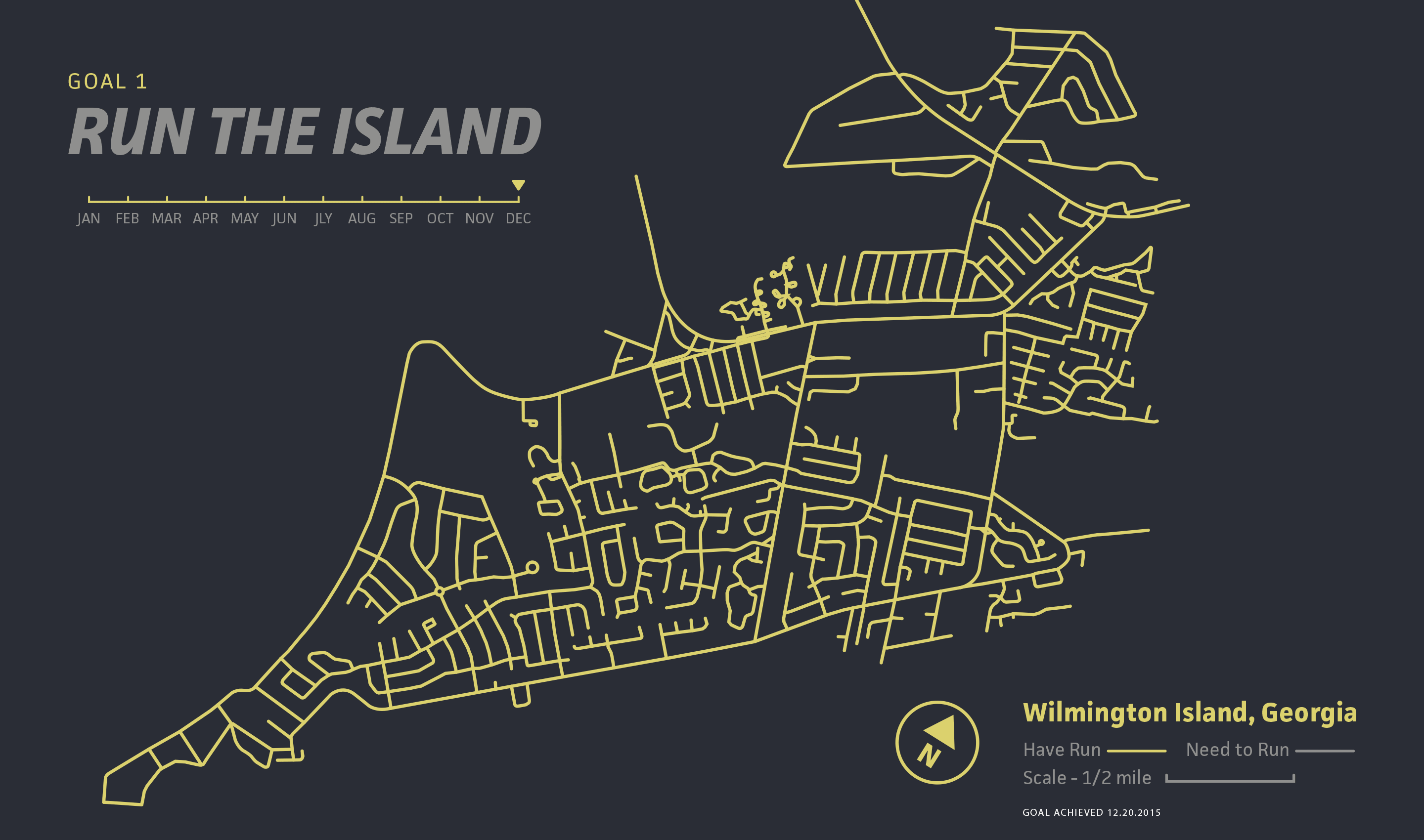Map of Wilmington Island Streets.