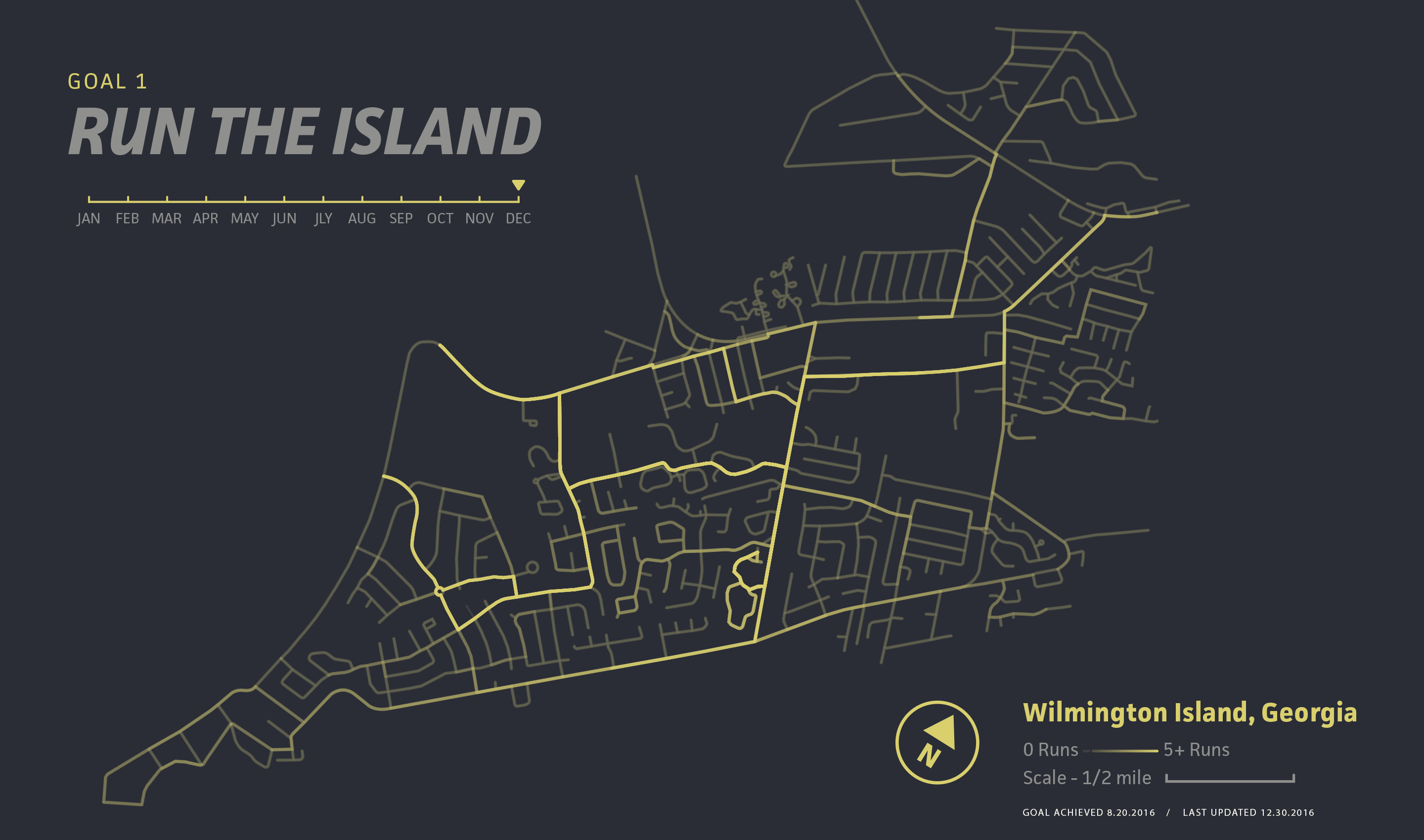 Map of Wilmington Island Streets.