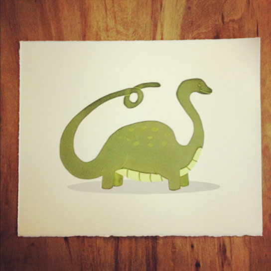 Making More / 025 / Mamasaurus Print